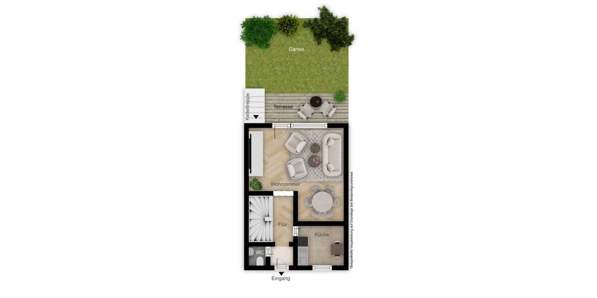 Reihenendhaus Köln / Rath/Heumar Rath/Heumar - 4 Zimmer, 94 m&sup2;, 299.000&euro; | Angebot:26360022