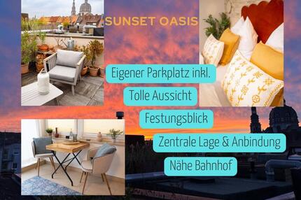 Tiny Penthouse „Sunset Oasis“ - Zentral - inkl. Parkplatz