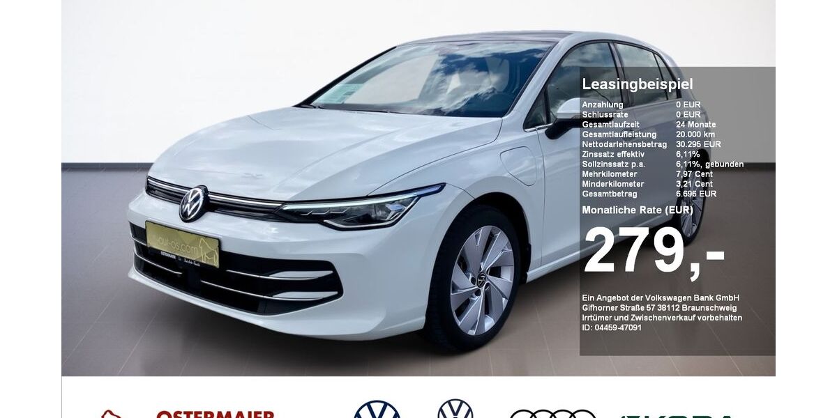 VW Golf 8.380 km 30.295 &euro; Waldkraiburg LK Mühldorf 84478