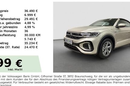 VW T-Roc 8.917 km 34.870 &euro; Fürth 90763