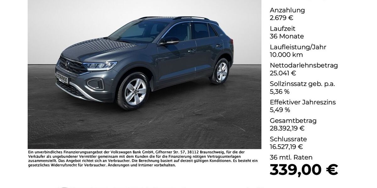 VW T-Roc 19.737 km 27.720 &euro; Vechta 49377