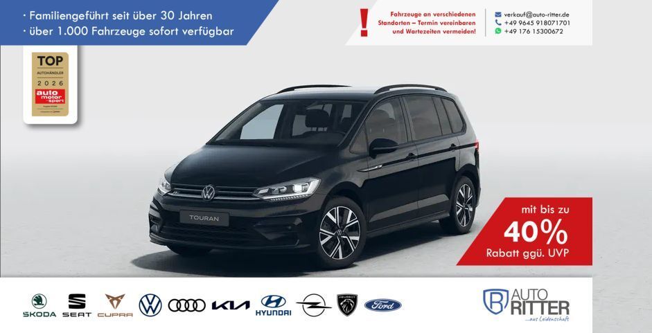 VW Touran 17.000 km 37.790 &euro; Eschenbach 92676