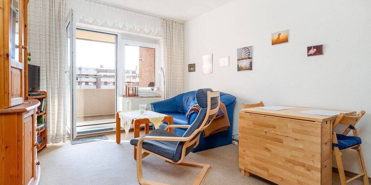 Etagenwohnung Dornum / Dornumersiel Dornumersiel - 2 Zimmer, 33 m&sup2;, 125.000&euro; | Angebot:26540481