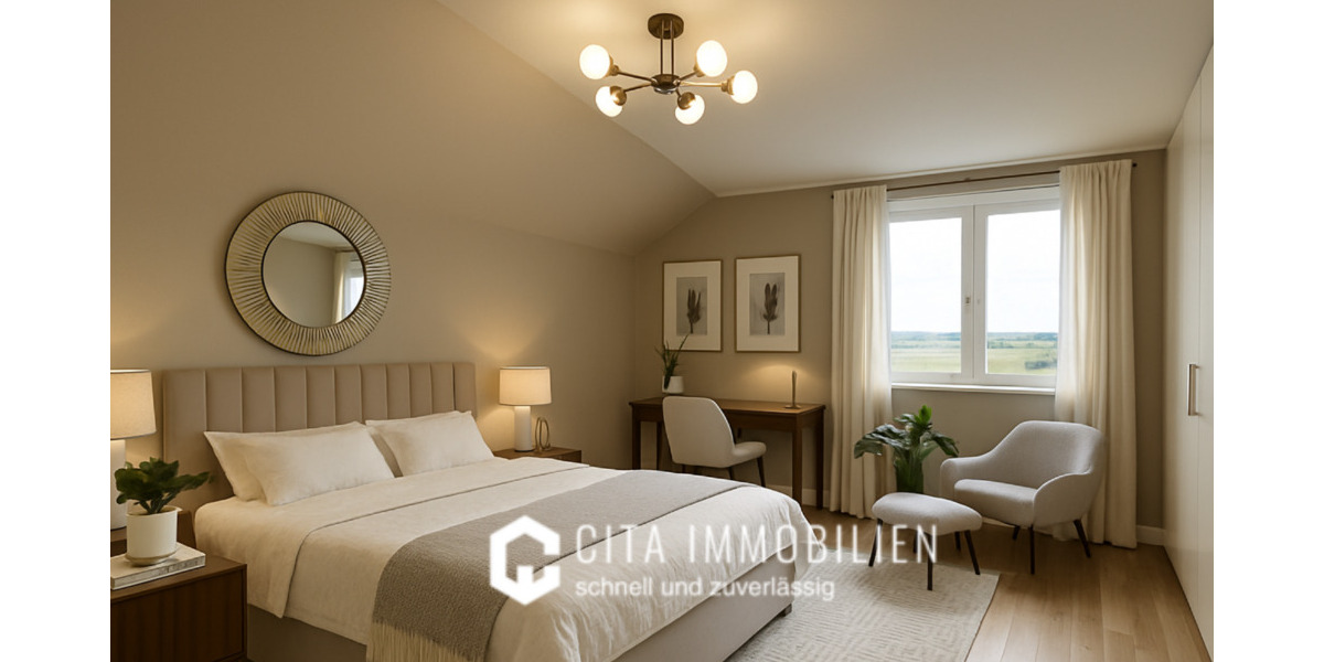 2,5-Zimmer-Dachgeschosswohnung mit Einbauküche in ruhiger Lage von Altenstadt-Lindheim 2 zimmer