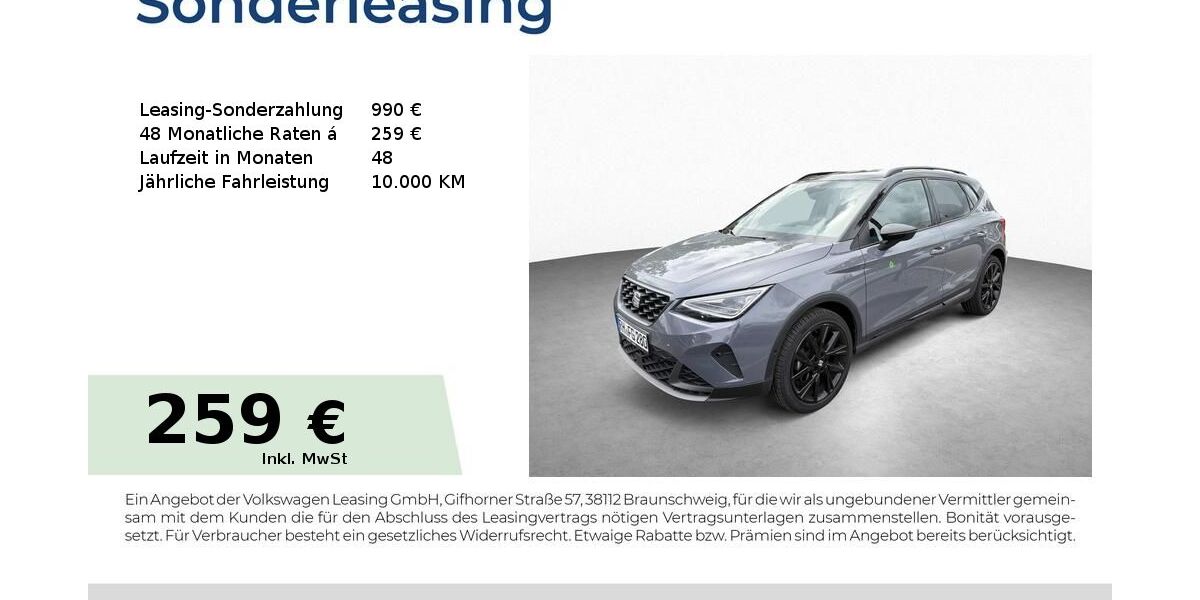 Seat Arona 9.999 km 25.980 &euro; Roth 91154