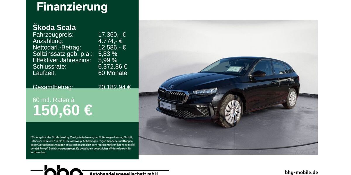 Skoda Scala 15.508 km 17.360 &euro; Mössingen 72116
