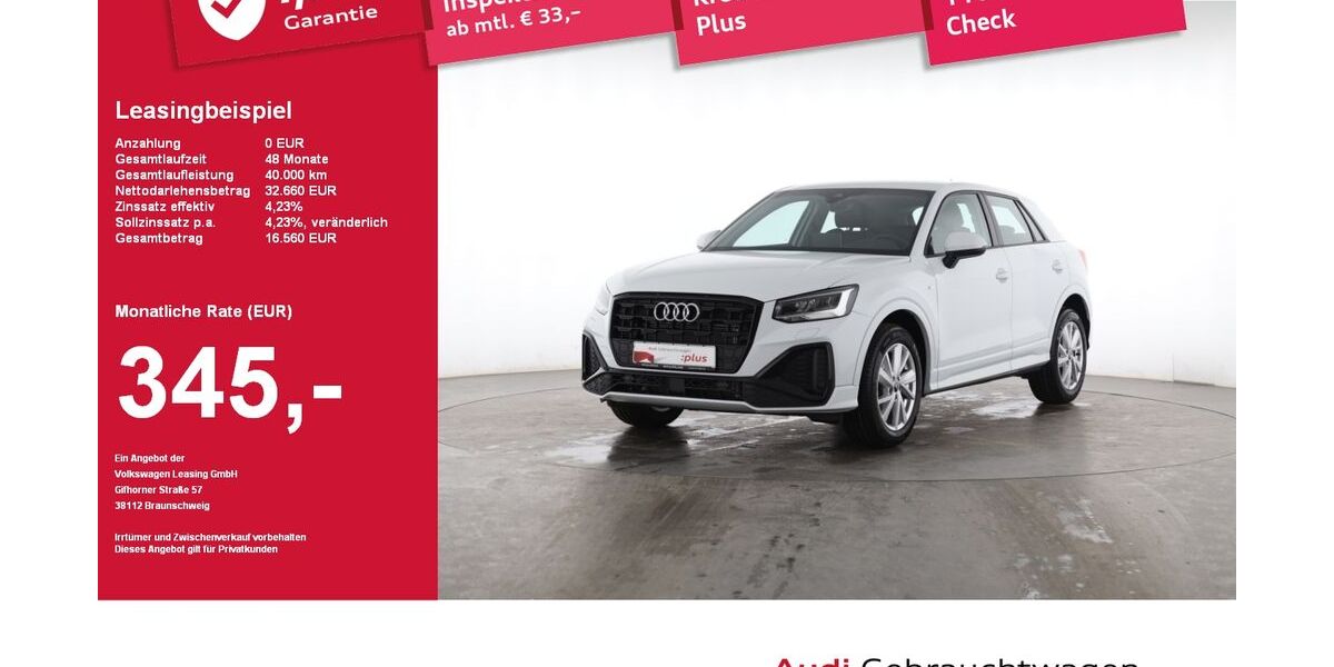 Audi Q2 29.990 km 33.800 € Plattling 94447
