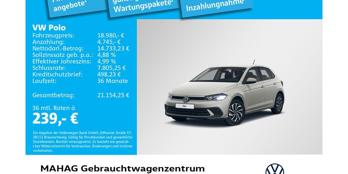 VW Polo 20.338 km 18.980 &euro; München 80935