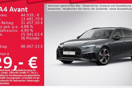 Audi A4 17.038 km 44.939 € Eching 85386