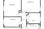 Etagenwohnung Kaiserslautern - 3 Zimmer, 66 m&sup2;, 719&euro; | Angebot:26592755