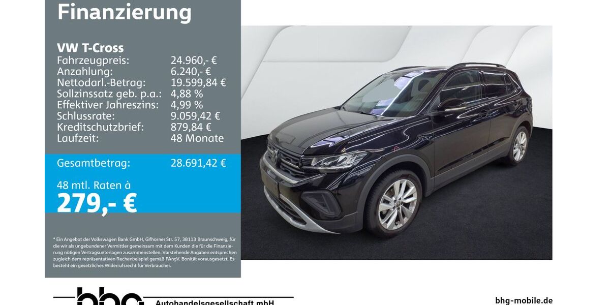 VW T-Cross 25.428 km 24.460 € Kehl 77694