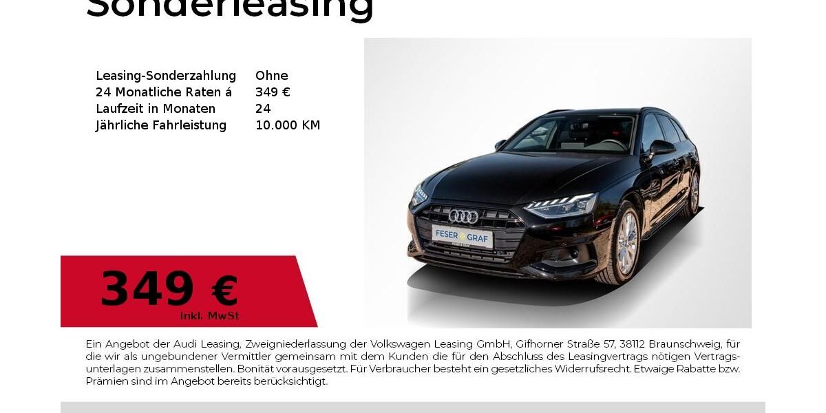 Audi A4 37.544 km 27.940 &euro; Magdeburg 39126