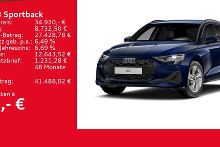 Audi A3 9.496 km 34.930 &euro; Ulm 89073