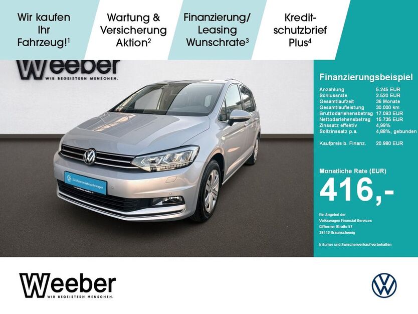 VW Touran 69.547 km 19.479 € Weil der Stadt 71263