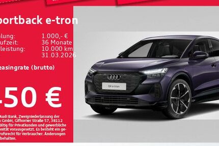 Audi Q4 e-tron 7.668 km 47.262 &euro; Eching 85386