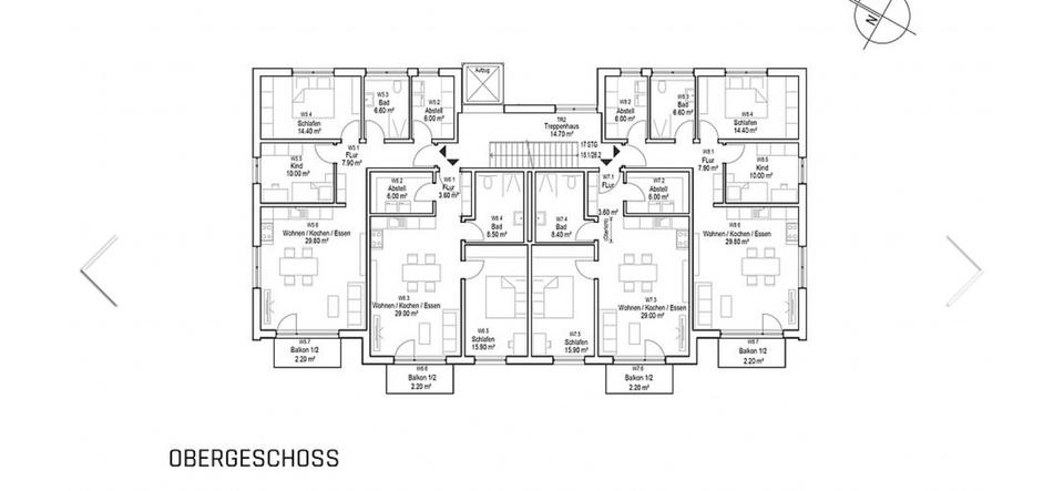 Etagenwohnung Schotten - 2 Zimmer, 58 m&sup2;, 780&euro; | Angebot:24247882