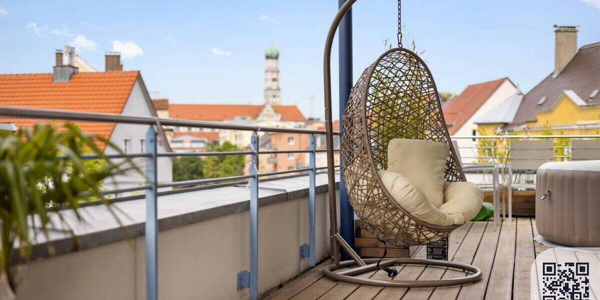 Etagenwohnung Augsburg Innenstadt - 4 Zimmer, 5.593&euro; | Angebot:26424333