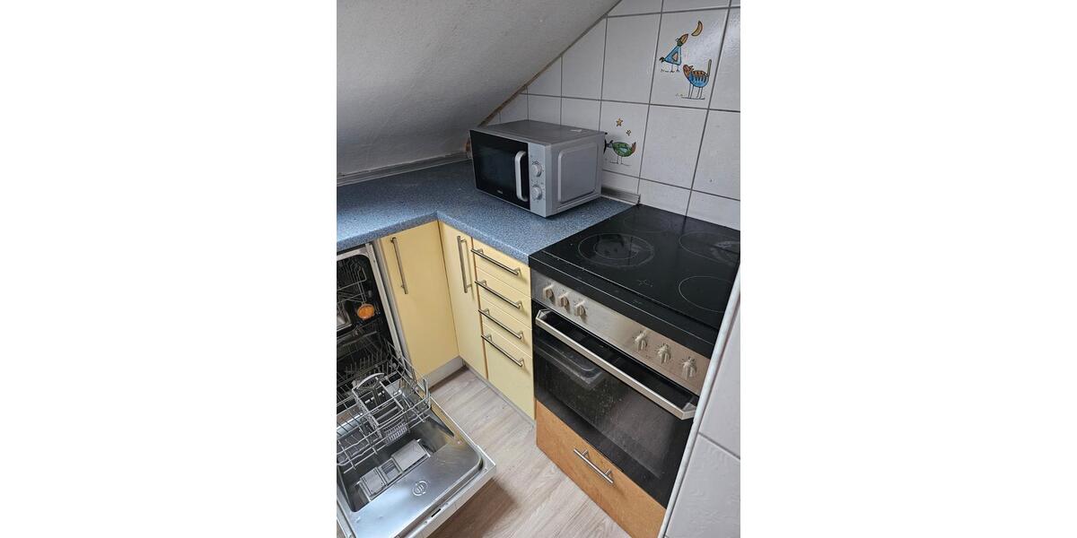 Dachgeschoßwohnung Karlsruhe Knielingen - 3 Zimmer, 65 m&sup2;, 800&euro; | Angebot:26023513