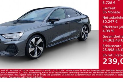 Audi A3 14.979 km 36.975 € Bernsdorf 09337