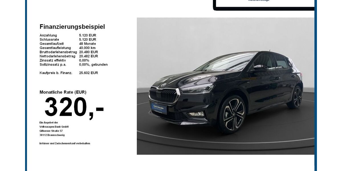 Skoda Fabia 4.800 km 25.602 &euro; Freising 85356