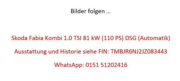 Skoda Fabia 82.000 km 12.444 € Osnabrück 49086