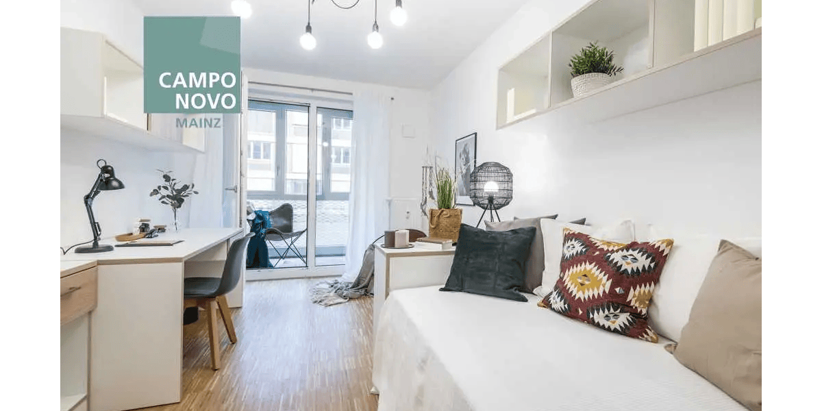 Etagenwohnung Mainz Hartenberg-Münchfeld - 1 Zimmer, 21 m&sup2;, 470&euro; | Angebot:27427877