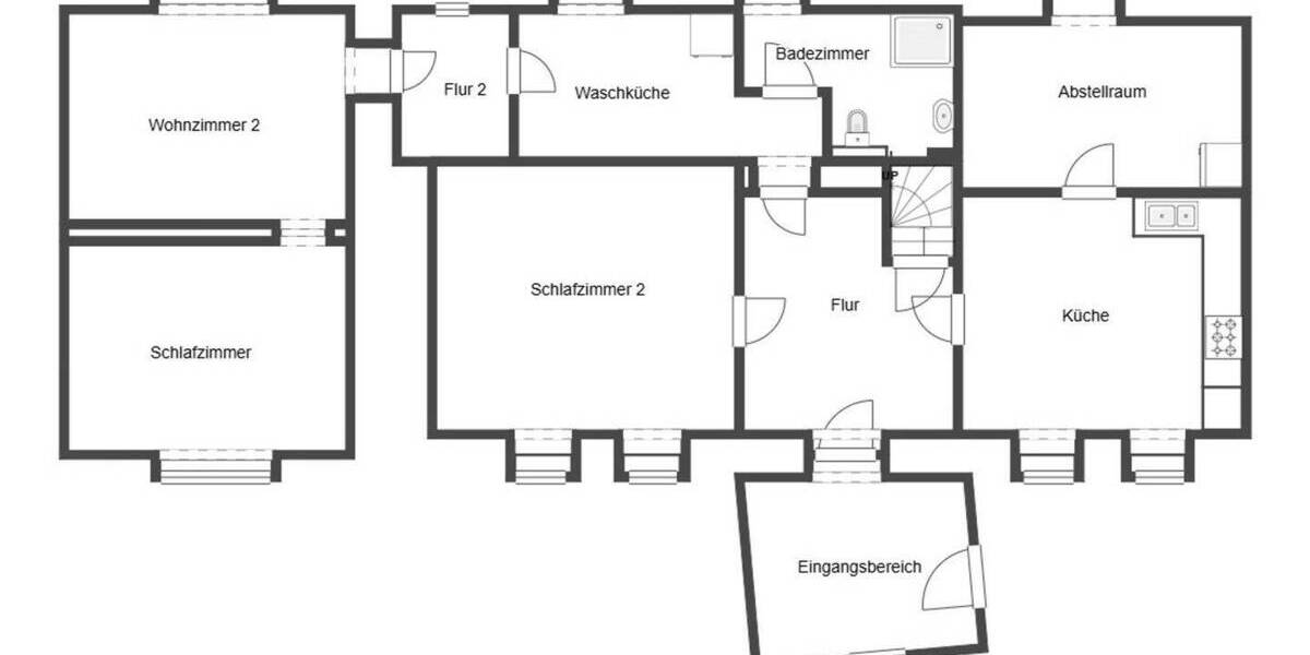 Einfamilienhaus Wettin-Löbejün Merbitz - 4 Zimmer, 100 m&sup2;, 180.000&euro; | Angebot:26276056
