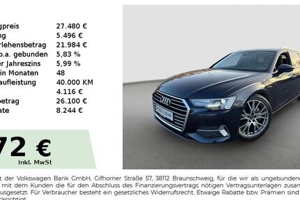 Audi A6 83.690 km 27.480 &euro; Cadolzburg 90556