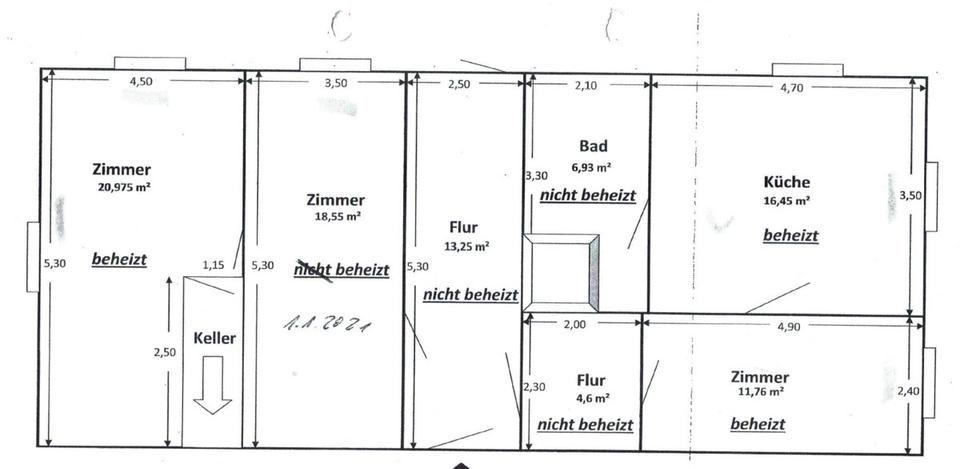 Ländlich ruhig und naturnah wohnen! Schöne 2,5 Zimmer Wohnung 2.5 zimmer