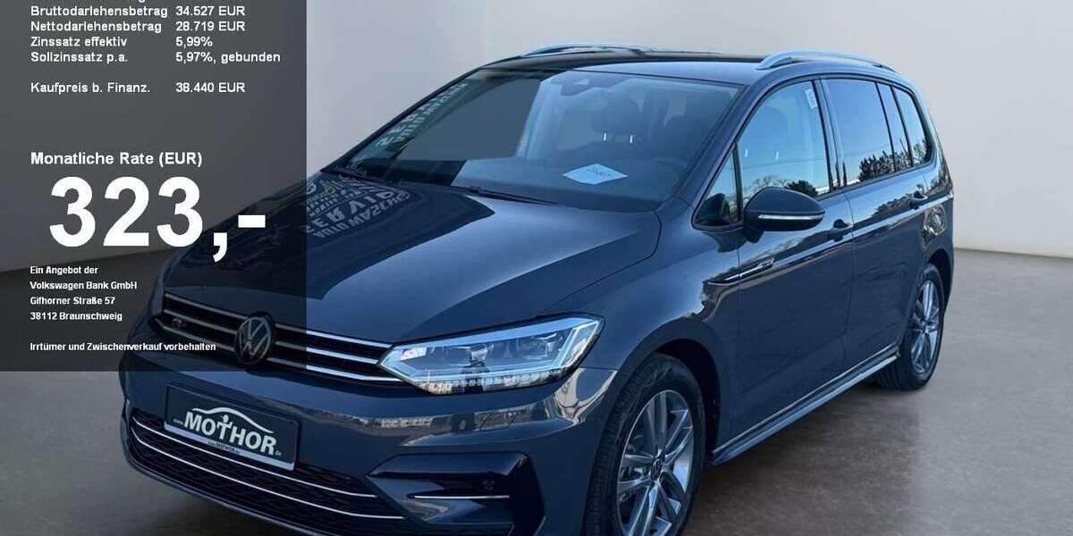 VW Touran 1.592 km 37.840 &euro; Brandenburg 14770
