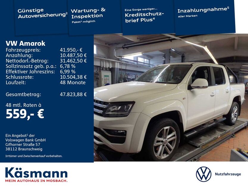 VW Amarok 25.609 km 41.950 € Mosbach 74821