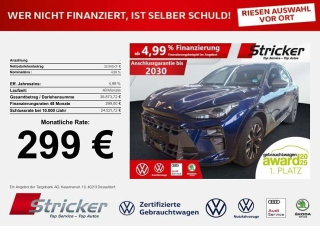 Cupra Terramar 24.719 km 32.949 € Detmold 32760