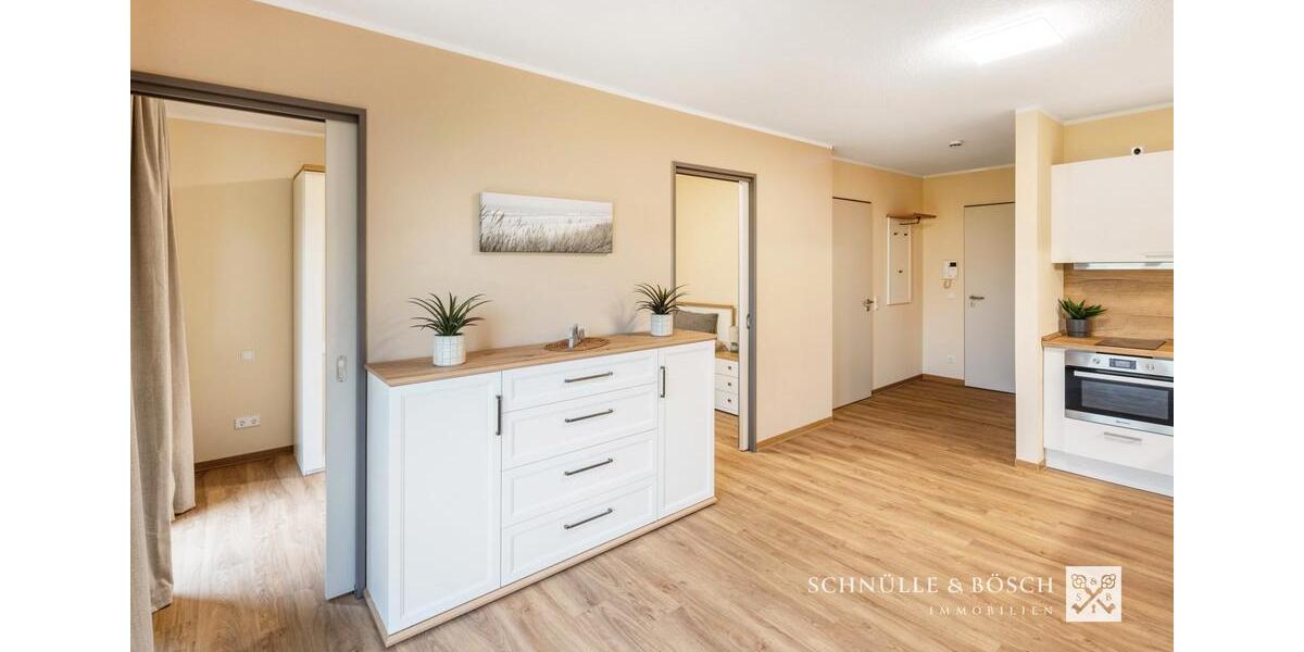 Etagenwohnung Drochtersen - 2 Zimmer, 41 m&sup2;, 600&euro; | Angebot:22065185