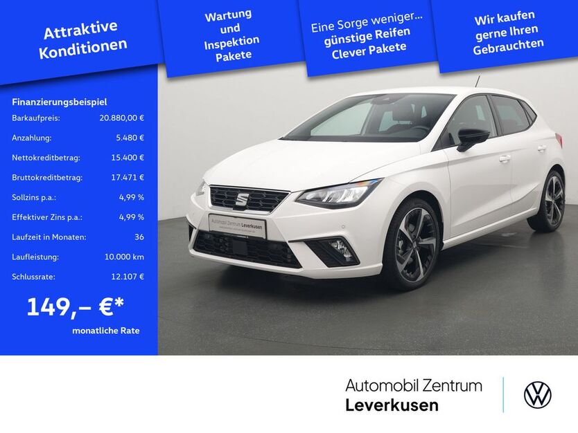 Seat Ibiza 16.203 km 20.880 € Leverkusen 51379