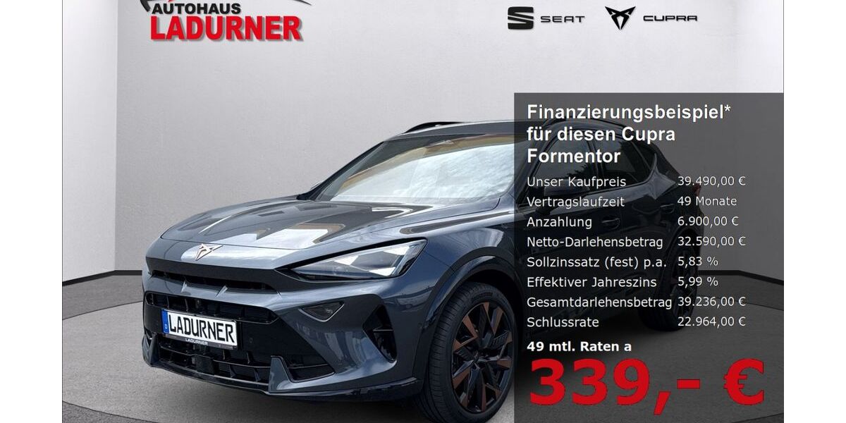 Cupra Formentor 15.000 km 39.490 &euro; Tuttlingen 78532