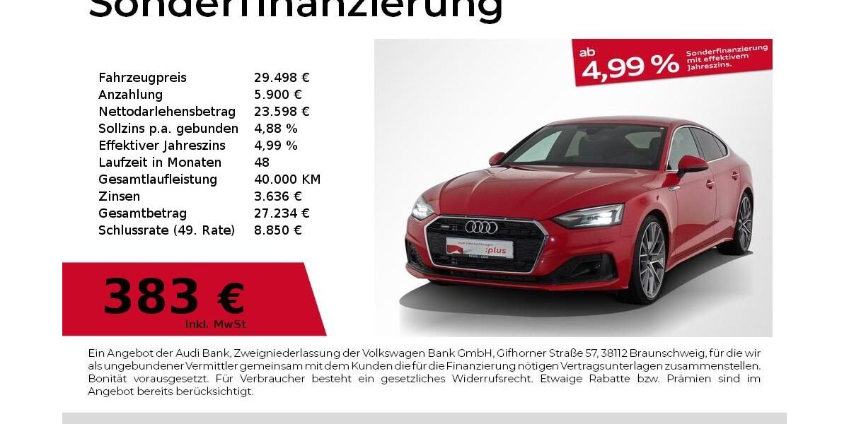 Audi A5 90.046 km 29.498 € Nürnberg 90441