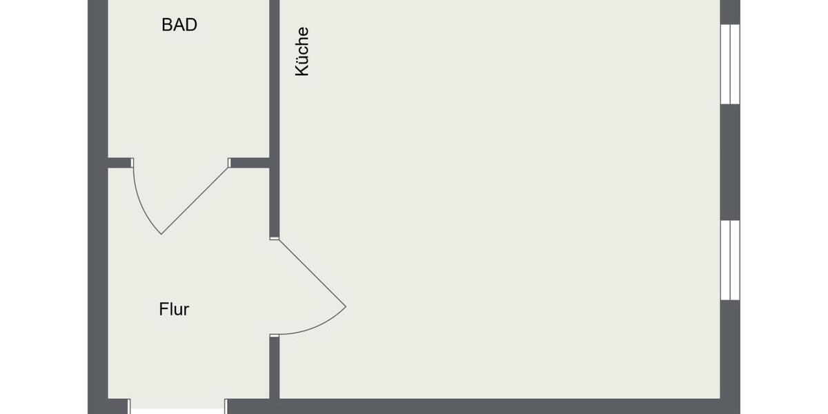 Etagenwohnung Aken (Elbe) - 1 Zimmer, 30 m&sup2;, 210&euro; | Angebot:25149887