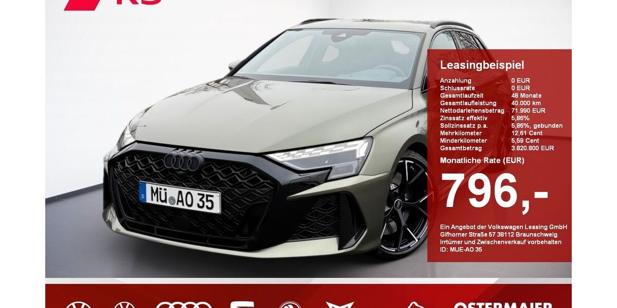 Audi RS3 4.900 km 71.990 &euro; Mühldorf am Inn 84453