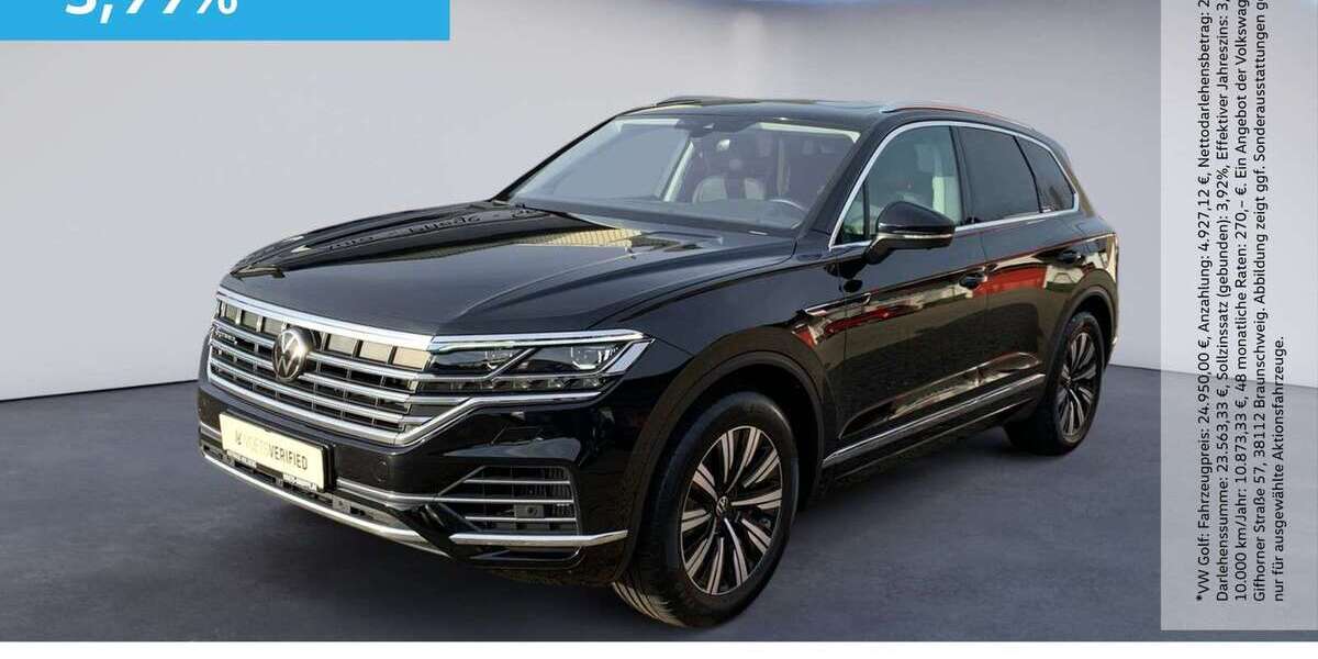 VW Touareg 38.200 km 49.990 &euro; Braunschweig 38114