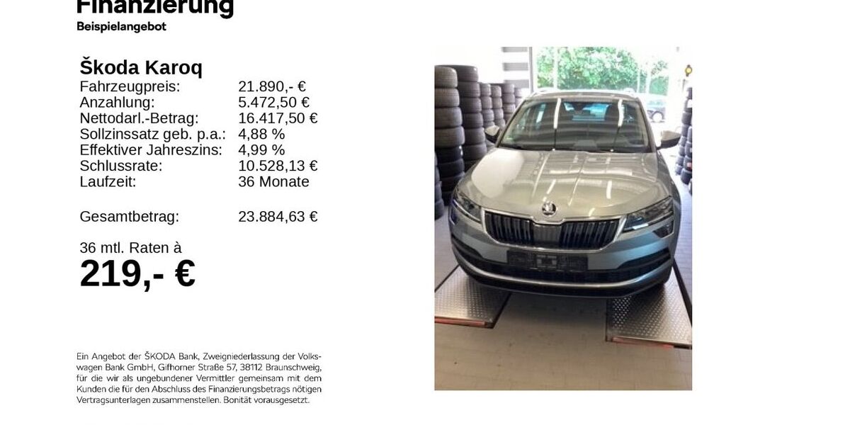 Skoda Karoq 62.450 km 21.570 &euro; Hildesheim 31137