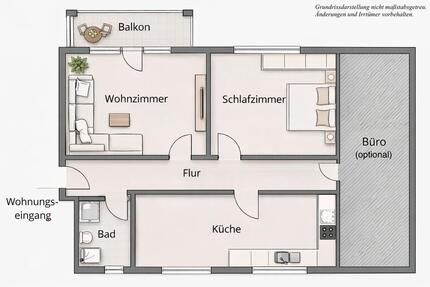 Wohnung Gronau (Leine) - 2 Zimmer, 103 m&sup2;, 855&euro; | Angebot:25475546