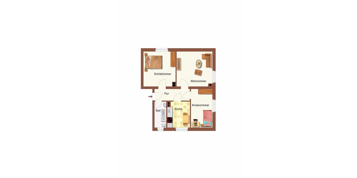 3-Zimmer Eigentumswohnung für Kapitalanleger oder Eigennutzer in Rochlitz 3 zimmer