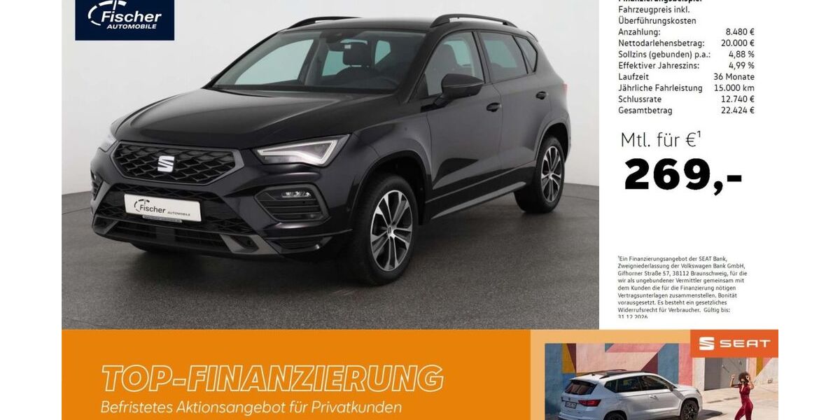 Seat Ateca 25.702 km 27.980 &euro; Neumarkt 92318