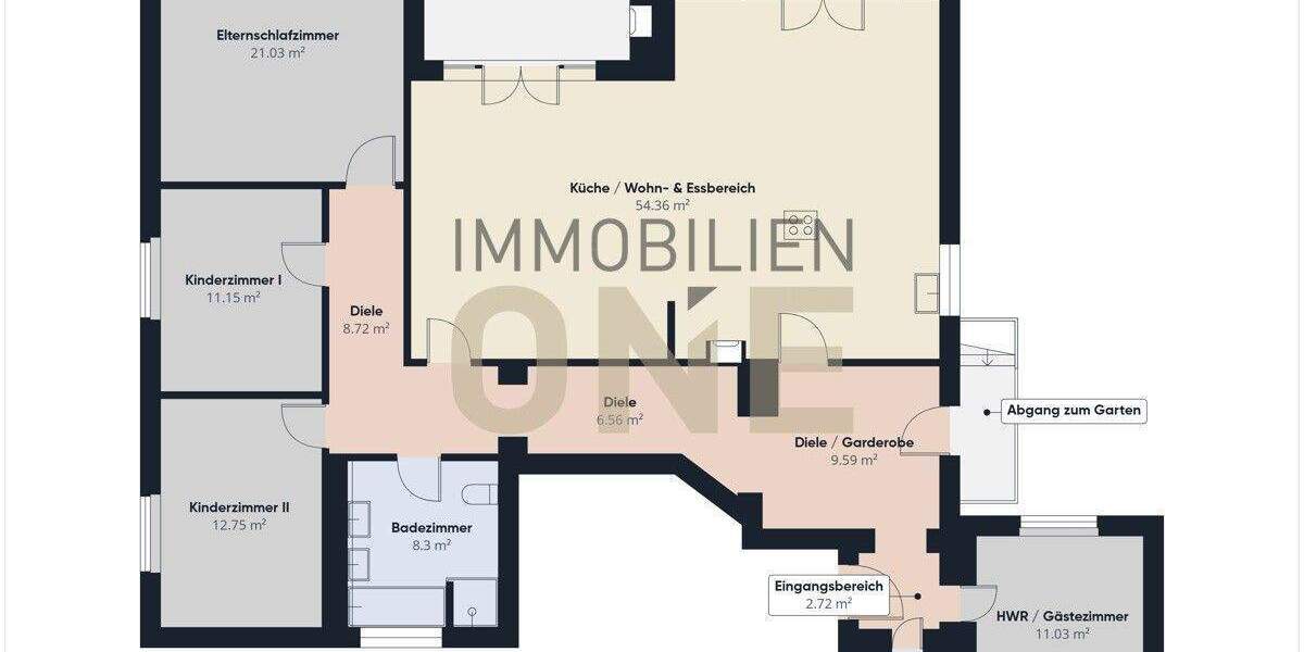 Etagenwohnung Bad Abbach - 5 Zimmer, 180 m&sup2;, 540.000&euro; | Angebot:23958472