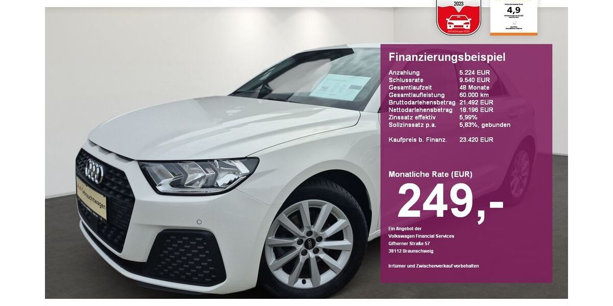 Audi A1 9.500 km 23.420 &euro; Albbruck 79774