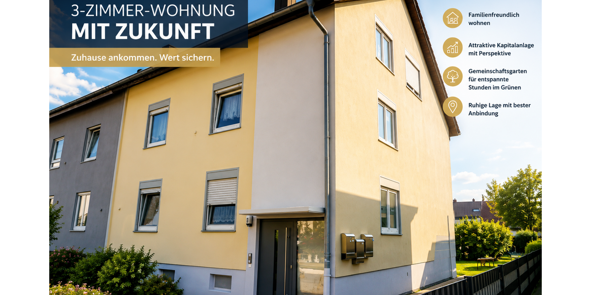 Etagenwohnung Wörth- Maximiliansau Maximiliansau - 3 Zimmer, 73 m&sup2;, 224.000&euro; | Angebot:27133700