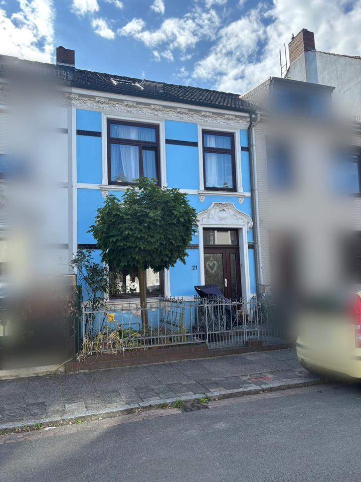 Reihenmittelhaus in HB-Walle Nähe Überseestadt, provisionsfrei