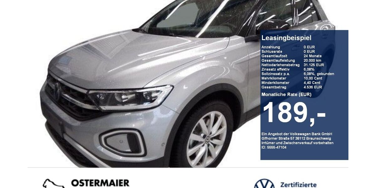 VW T-Roc 7.090 km 31.130 &euro; Vilsbiburg 84137