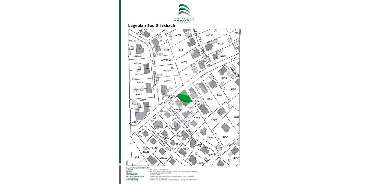 Grundstück Bad Griesbach im Rottal Griesbach - 99.000&euro; | Angebot:24029498
