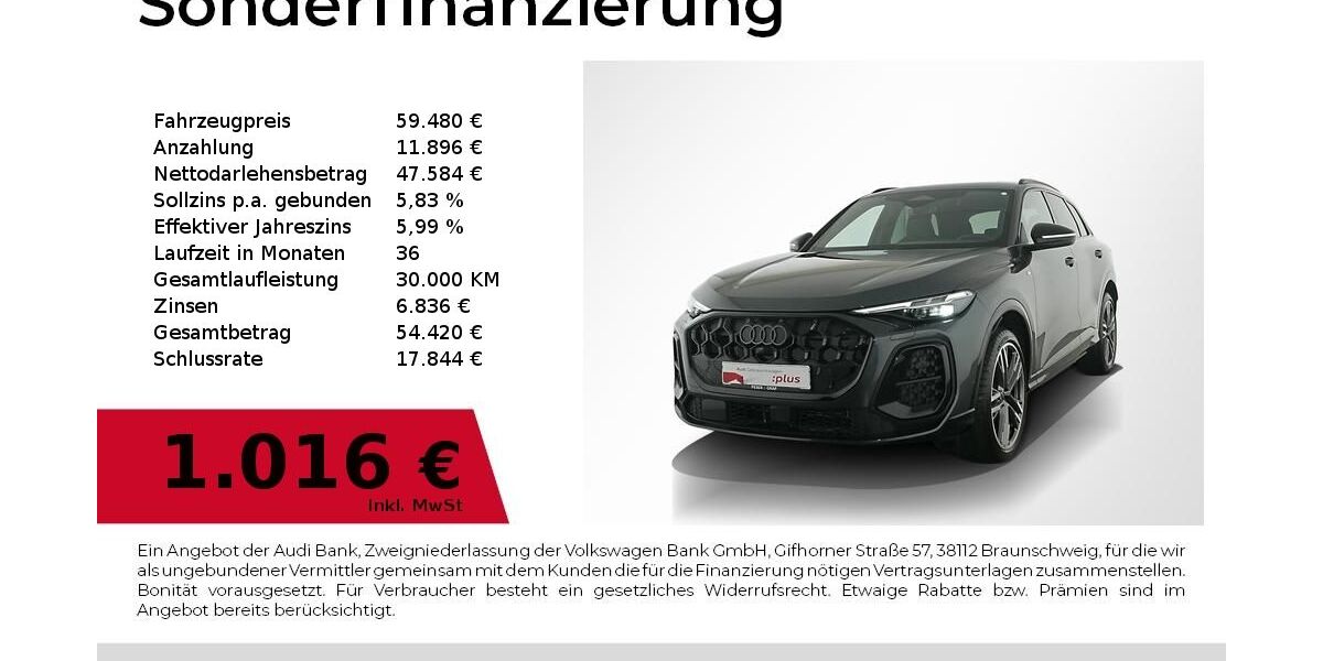 Audi Q5 17.350 km 59.480 &euro; Nürnberg 90441